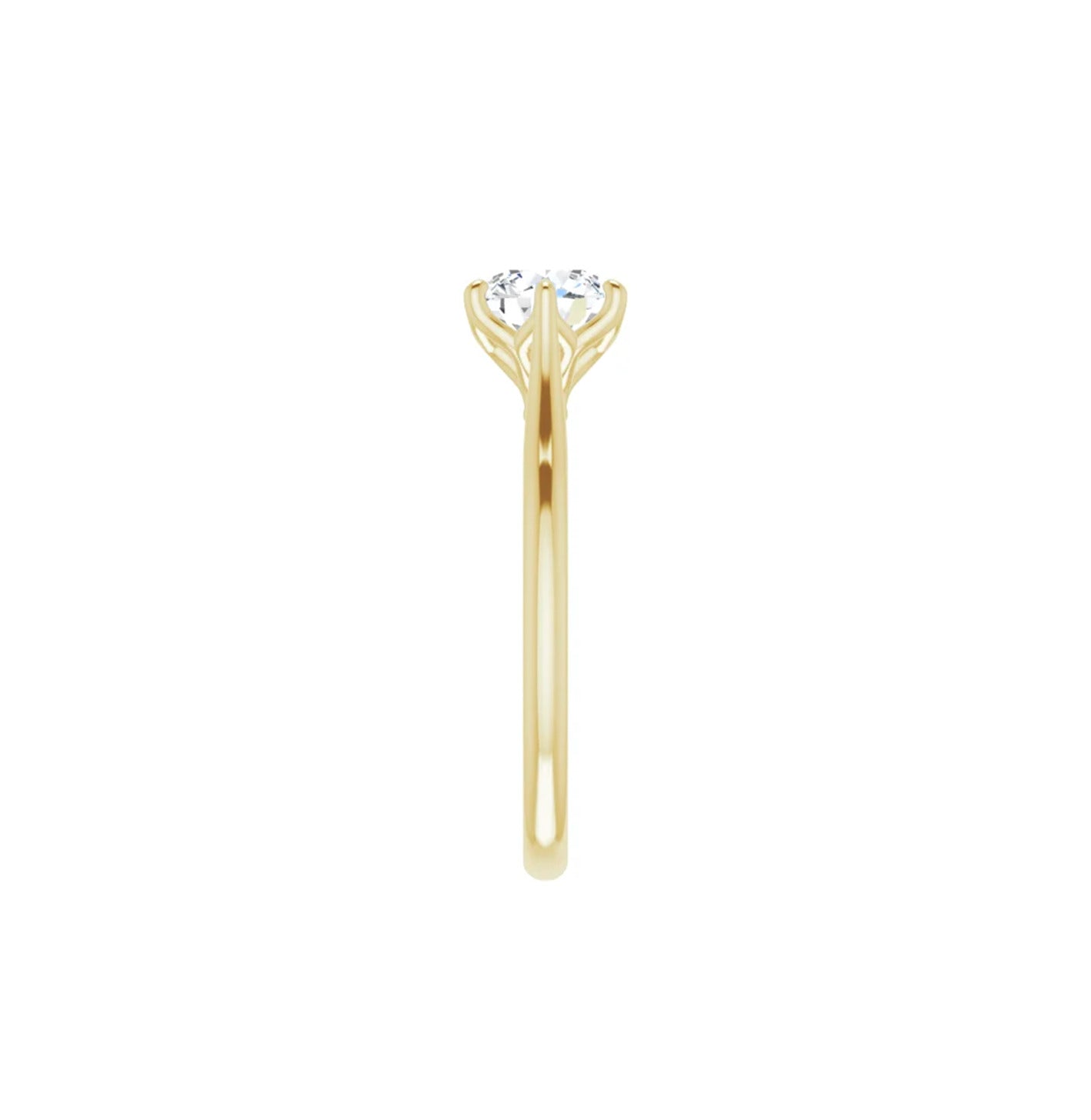 Montura Solitario en Flor