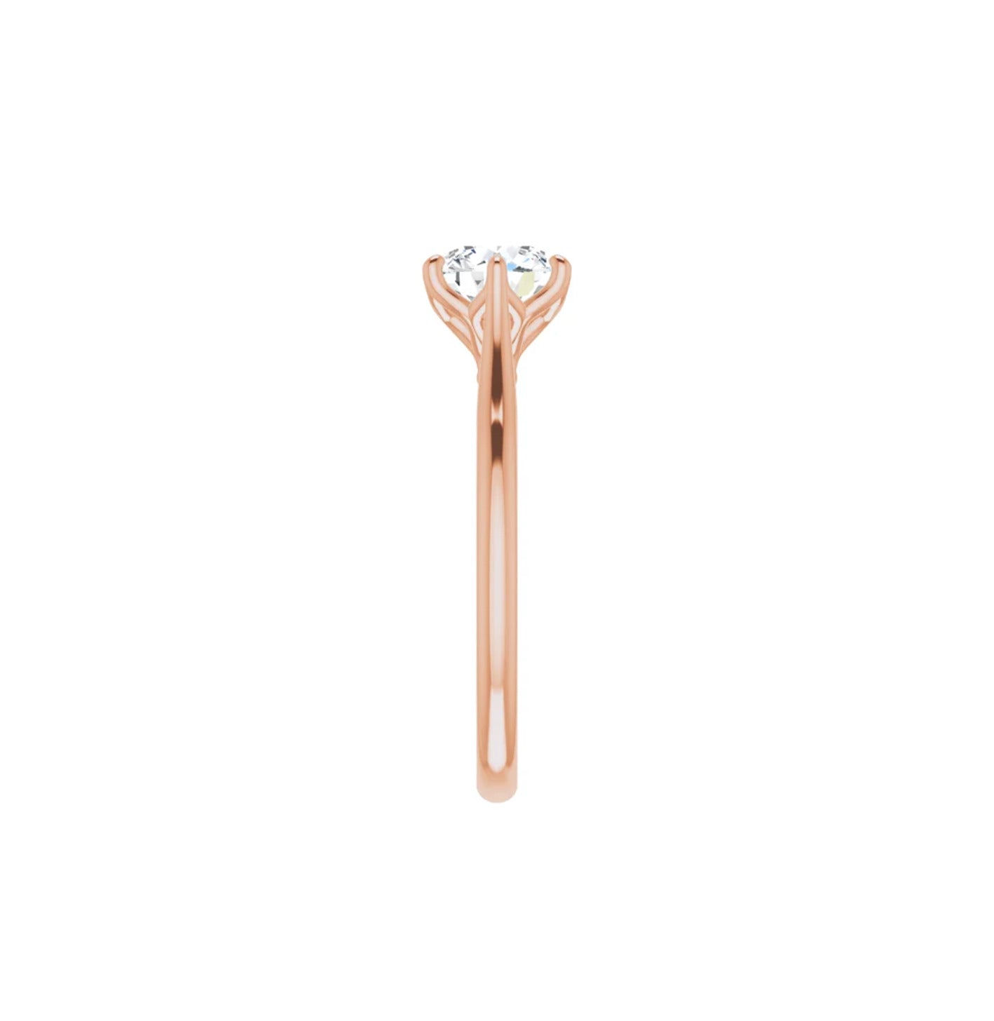 Montura Solitario en Flor