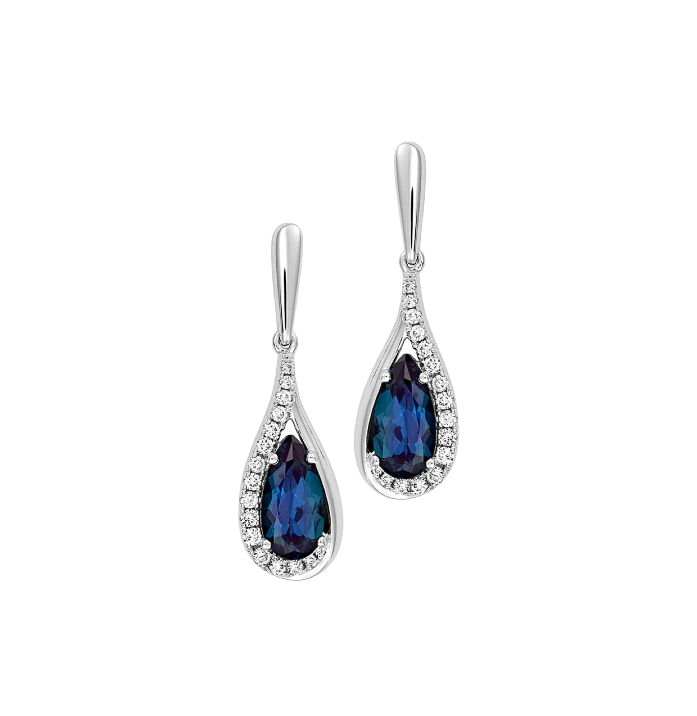 Aretes Alejandritas Pera Envueltos