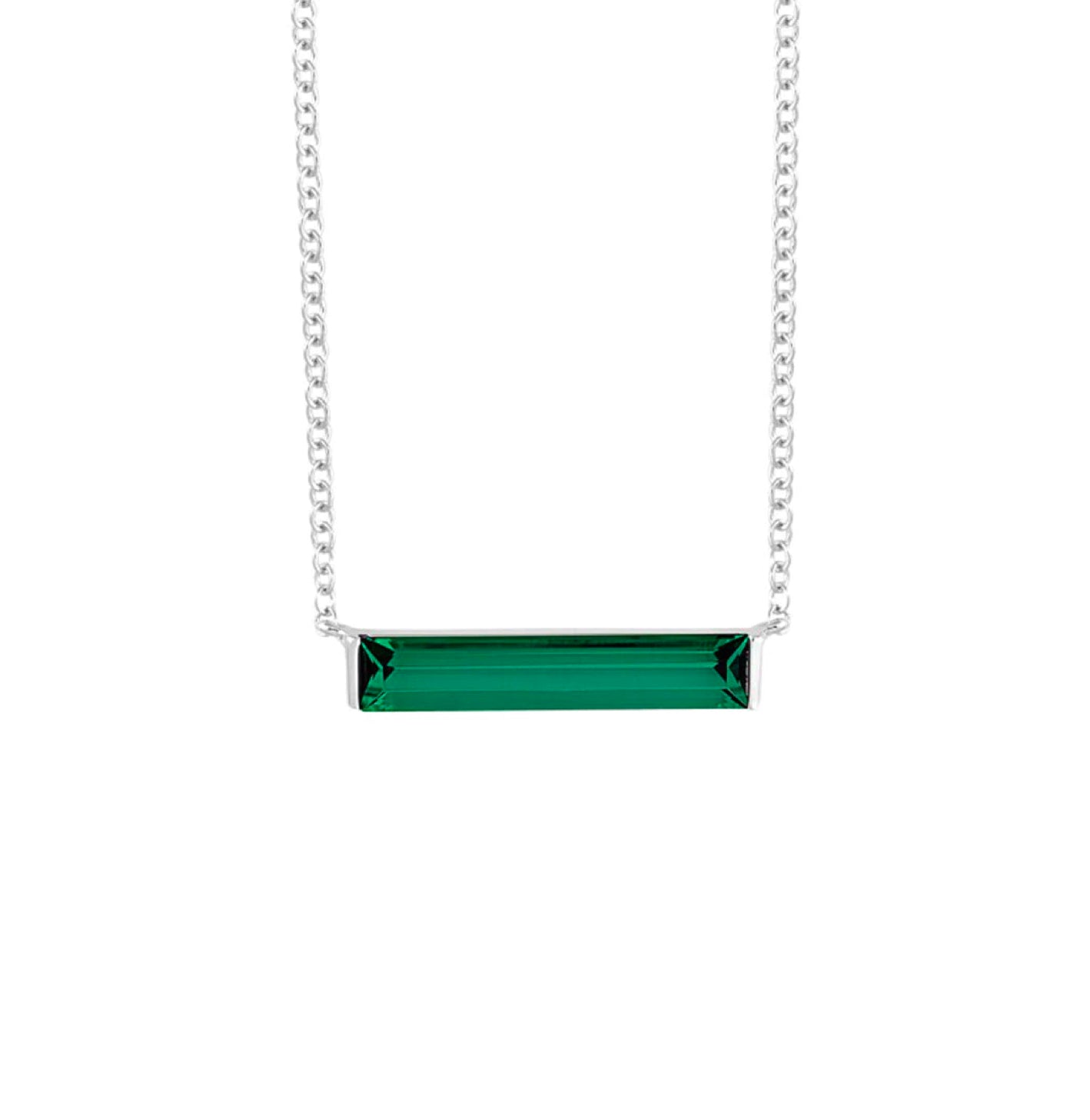 Dije Esmeralda Baguette Horizontal