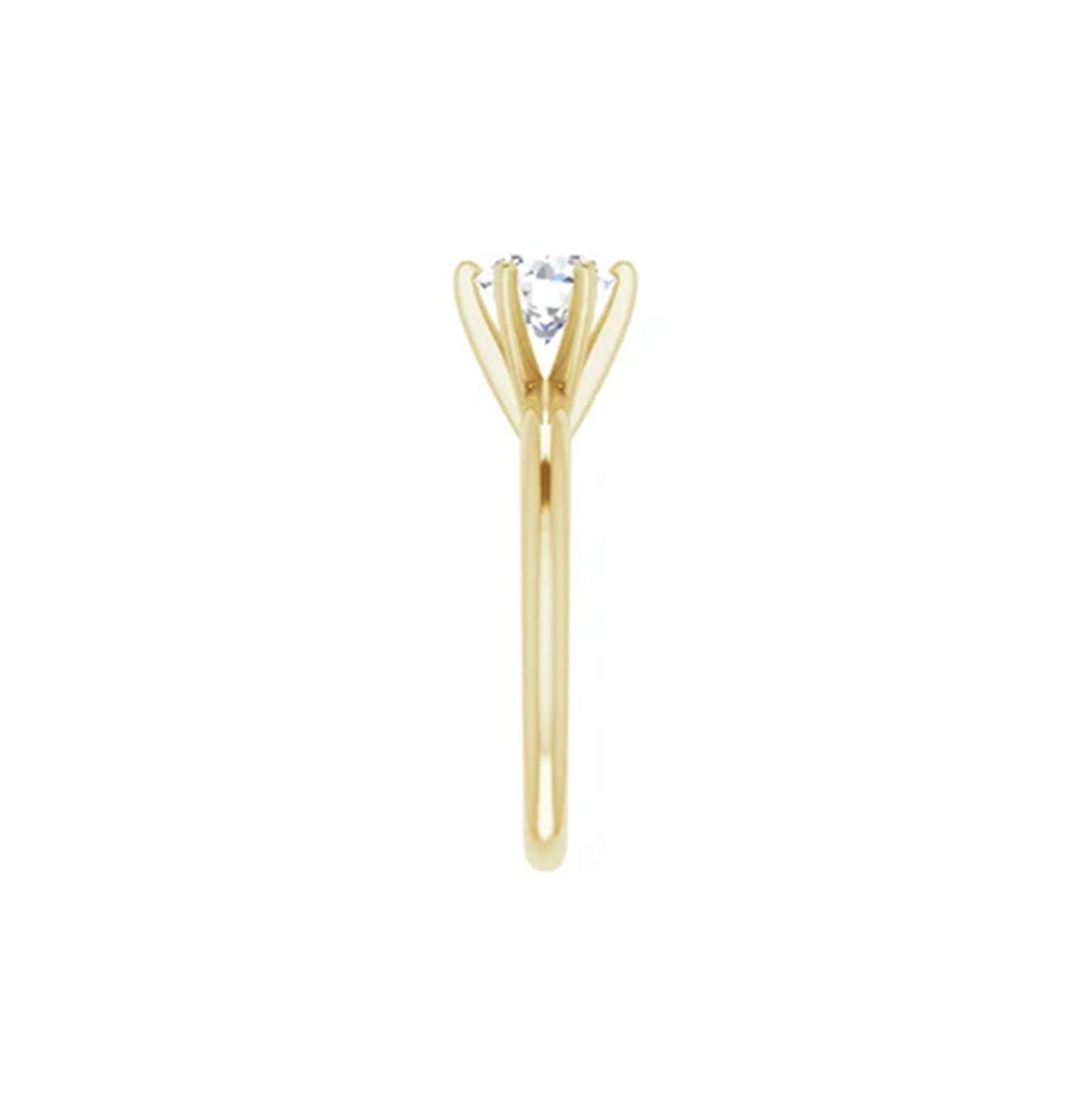 Montura Solitario Luz 6 Prong