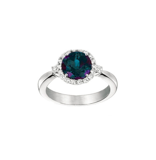 Anillo Alejandrita Redondo