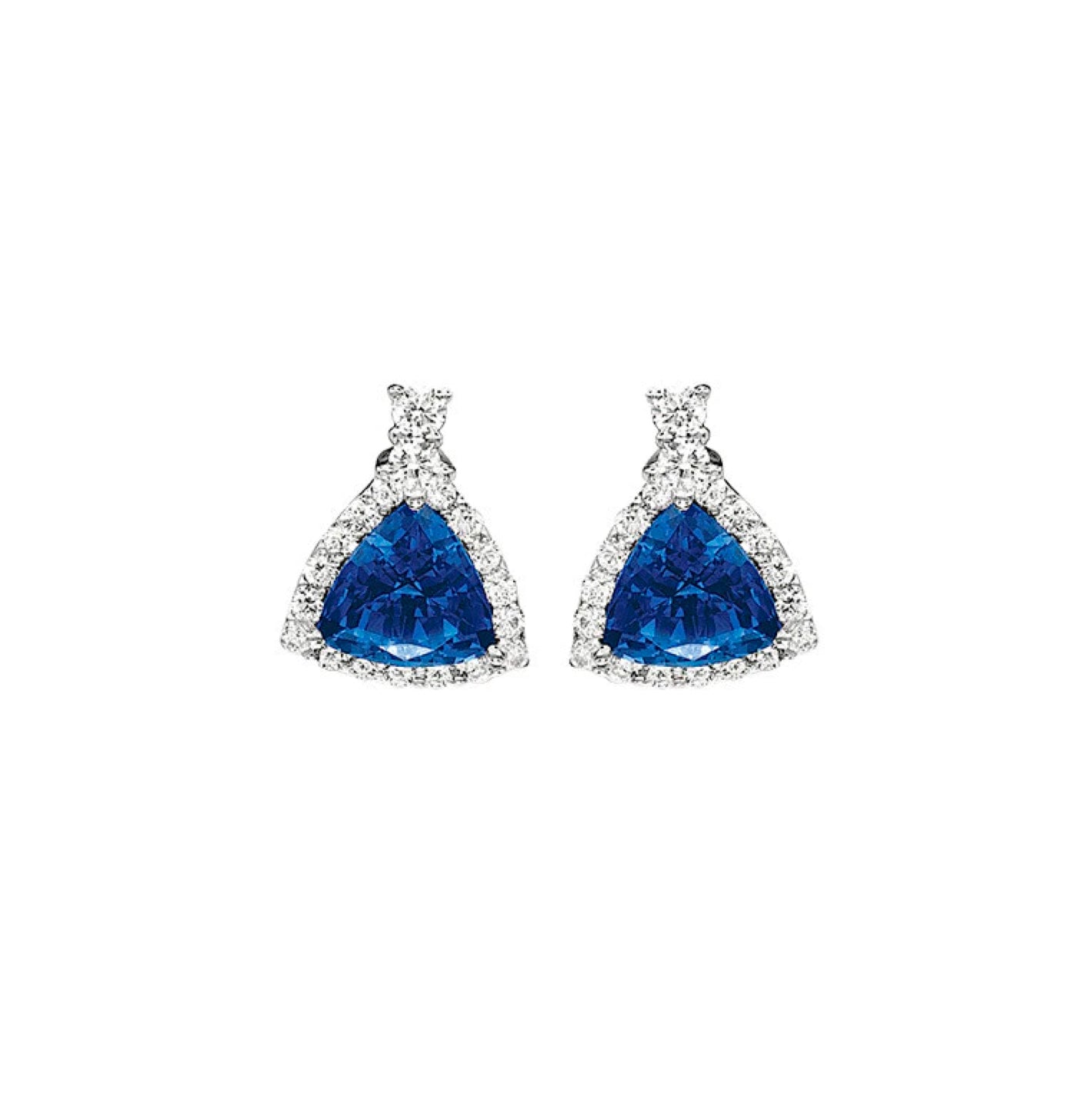 Aretes Zafiro Trillion